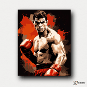 Technical Knockout -  Paint by Numbers Kit for Adults -  Portrait By Numbers