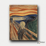 The Scream - Edvard Munch -  Paint by numbers -  Portrait By Numbers
