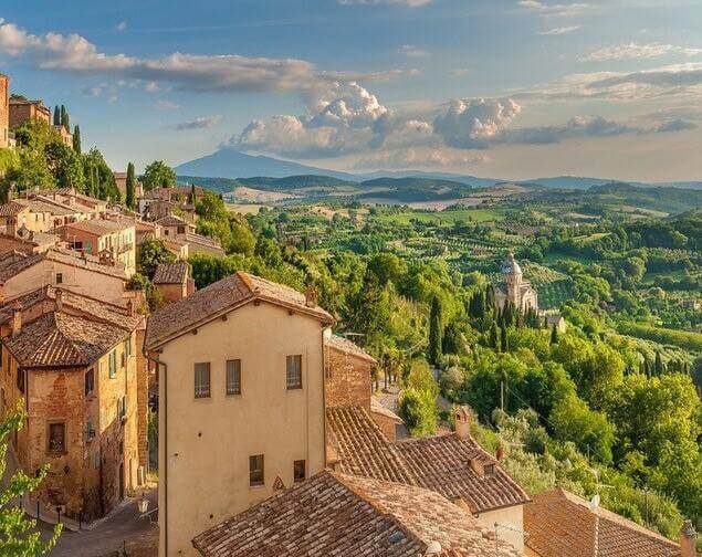 Town Of Italy Valley -  Paint by numbers -  Portrait By Numbers