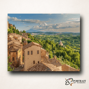 Town Of Italy Valley -  Paint by Numbers Kit for Adults -  Portrait By Numbers