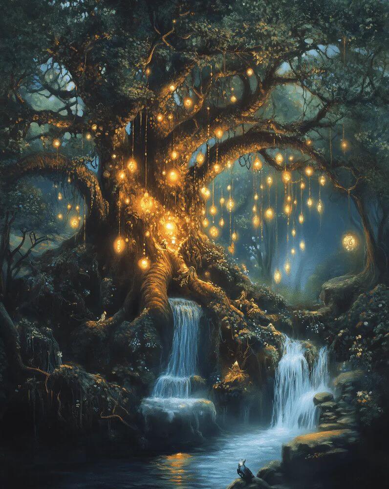 Tree of Souls -  Paint by numbers -  Portrait By Numbers