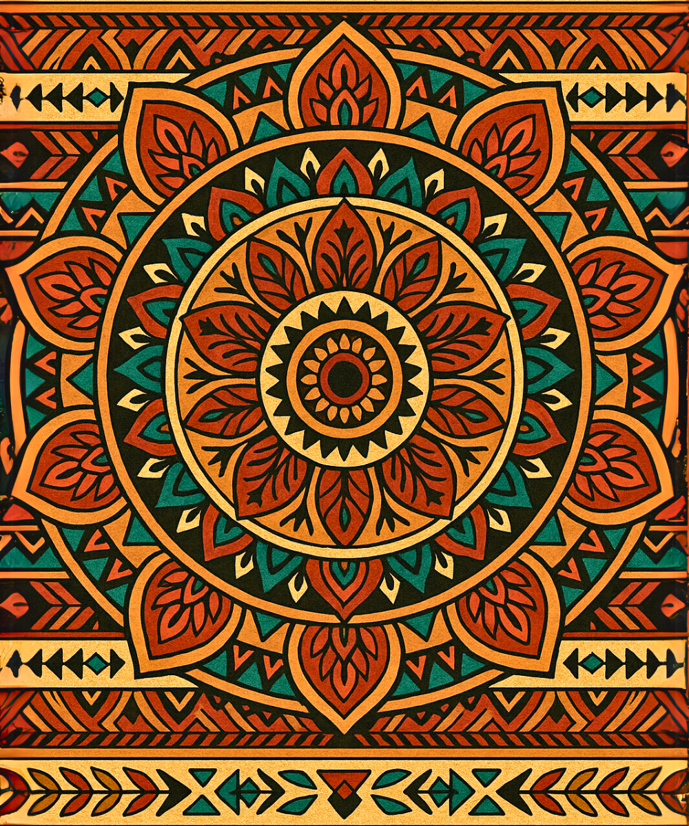 Tribal Sun (Mandala)