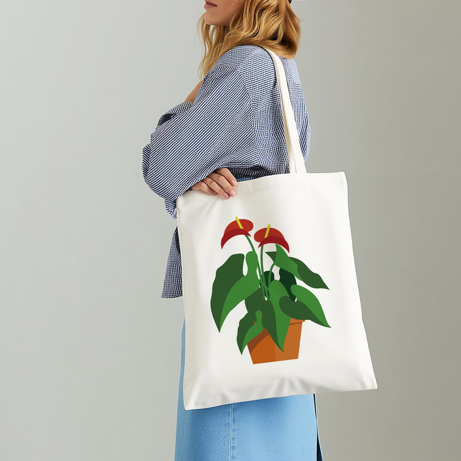 Tropical Bloom Bag -  Paint by Numbers Kit for Adults -  Portrait By Numbers