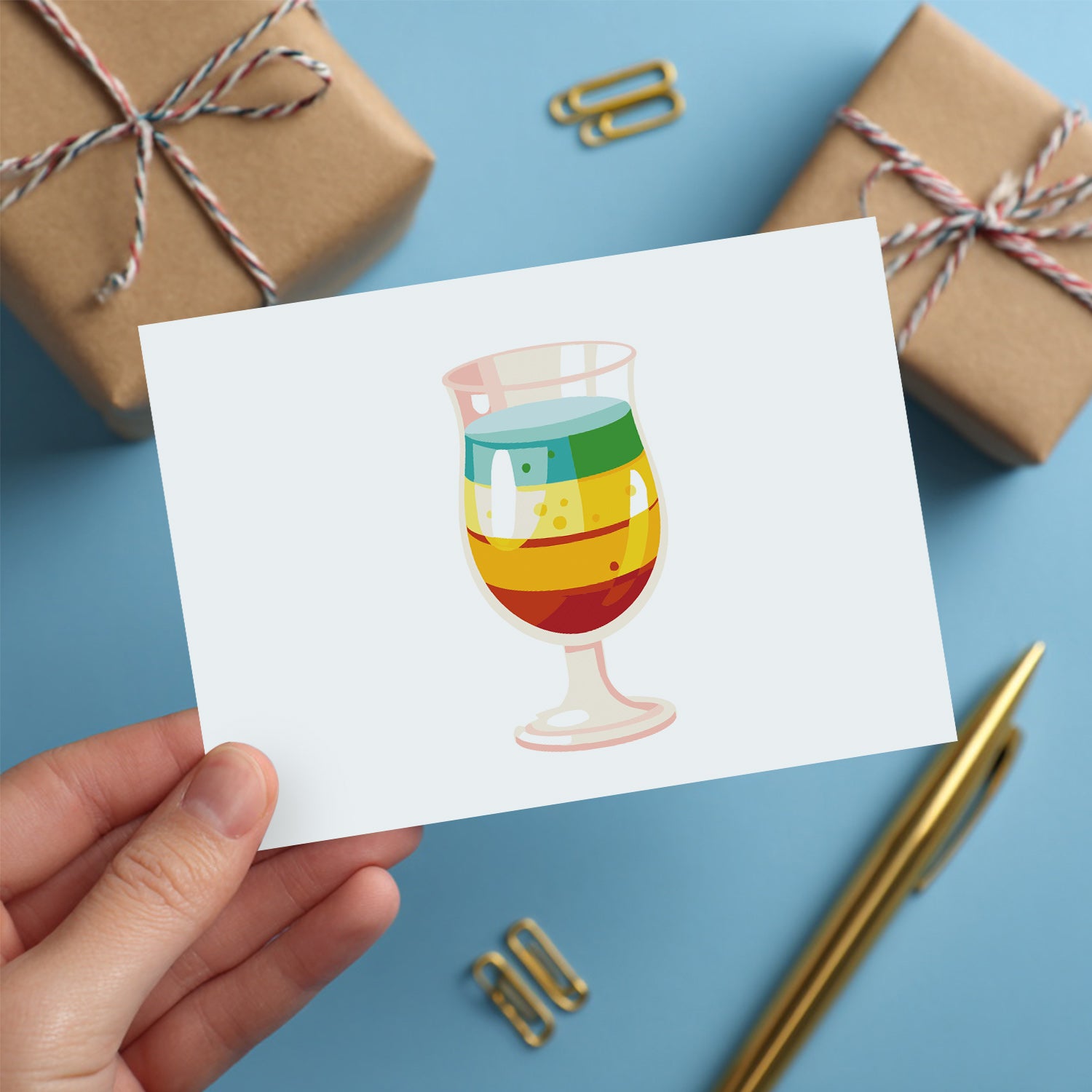 Tropical Spirits Poster Cards Set -  Paint by Numbers Kit for Adults -  Portrait By Numbers