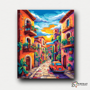 Tuscany’s Golden Pace -  Paint by Numbers Kit for Adults -  Portrait By Numbers