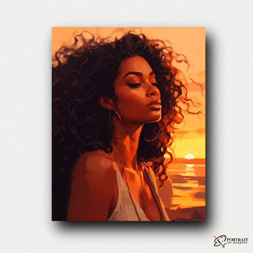 Twilight Peace -  Paint by numbers -  Portrait By Numbers