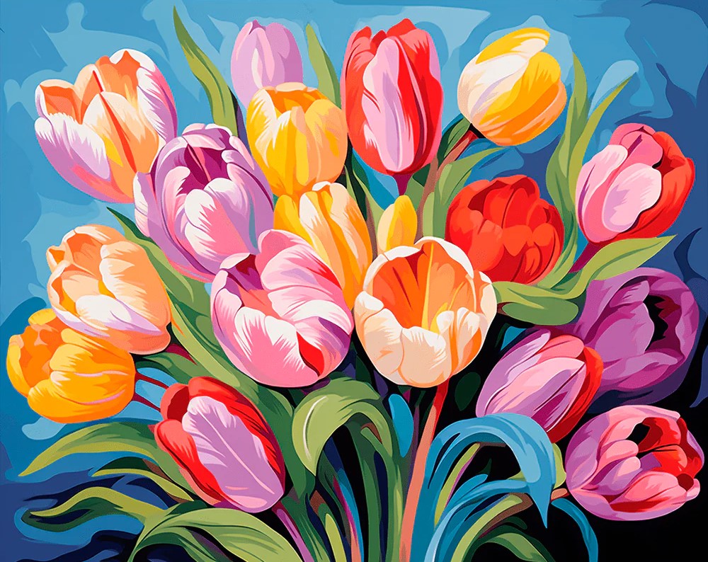 Vibrant Tulip Medley