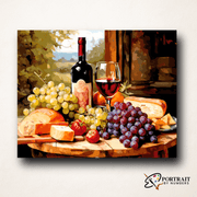 Vintage Vignette -  Paint by Numbers Kit for Adults -  Portrait By Numbers