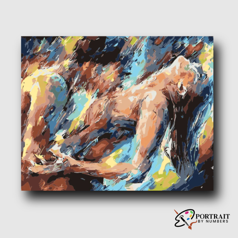 Vivid Reverie -  Paint by Numbers Kit for Adults -  Portrait By Numbers