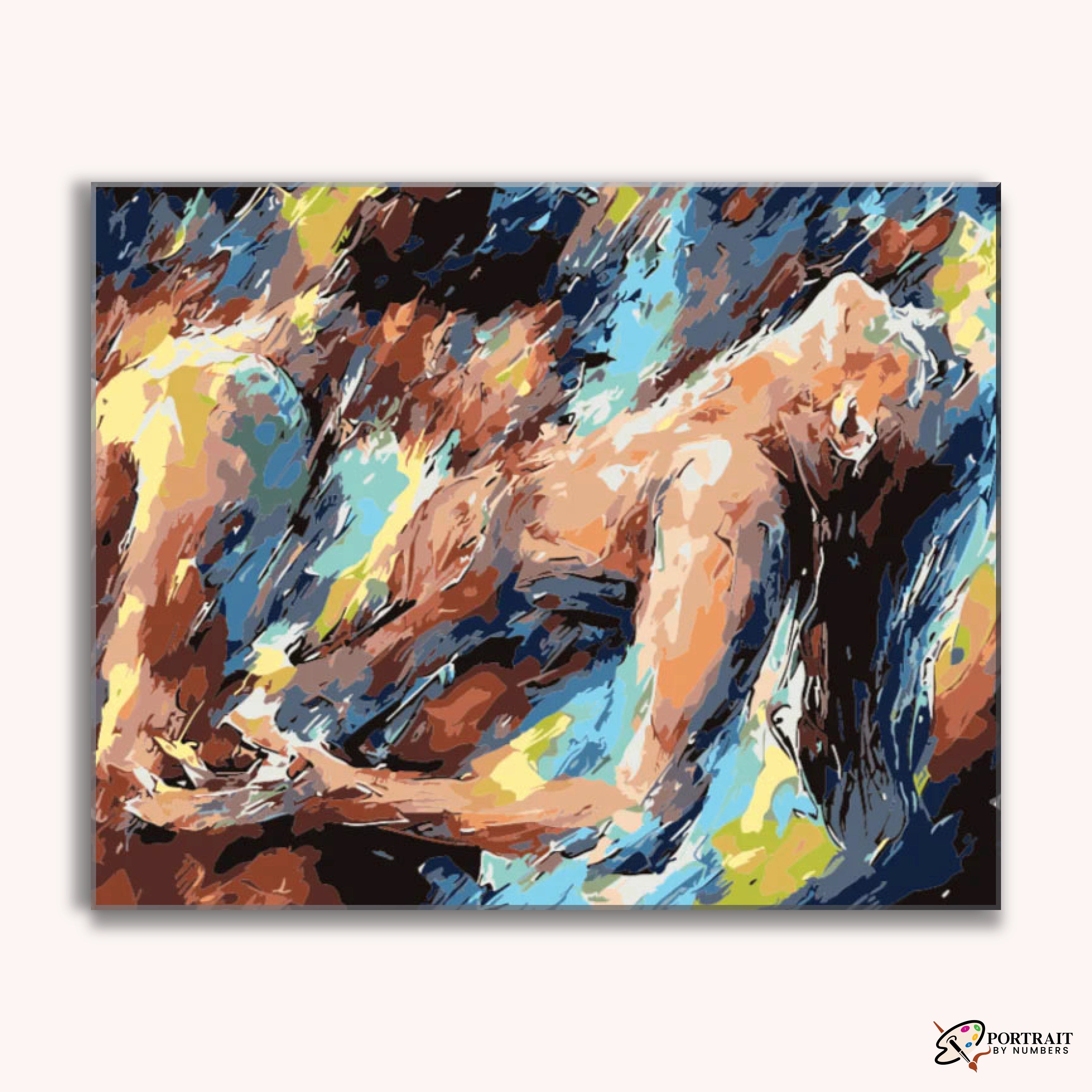 Vivid Reverie -  Paint by Numbers Kit for Adults -  Portrait By Numbers