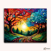 Vivid Wilderness -  Paint by Numbers Kit for Adults -  Portrait By Numbers