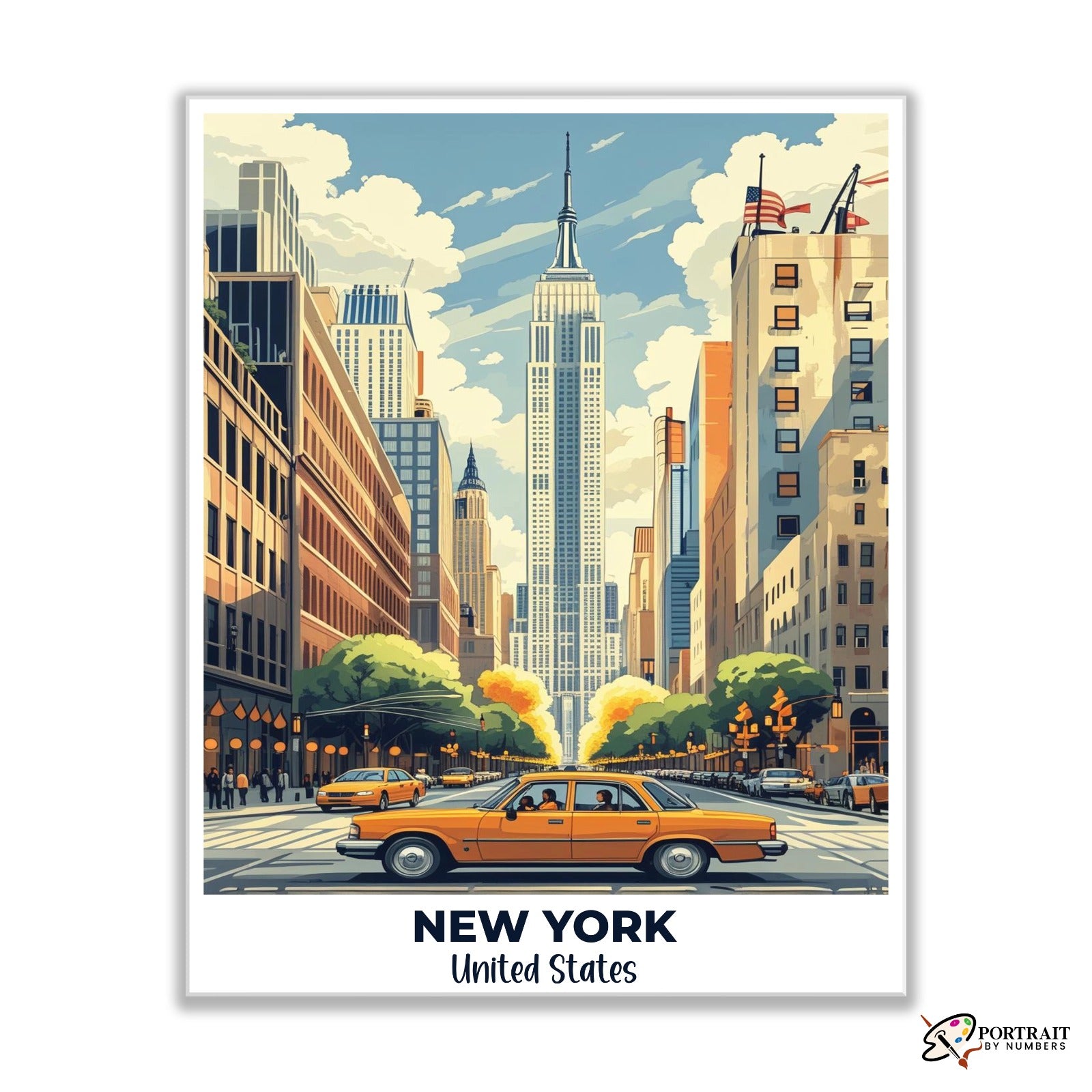 New York Travel Poster