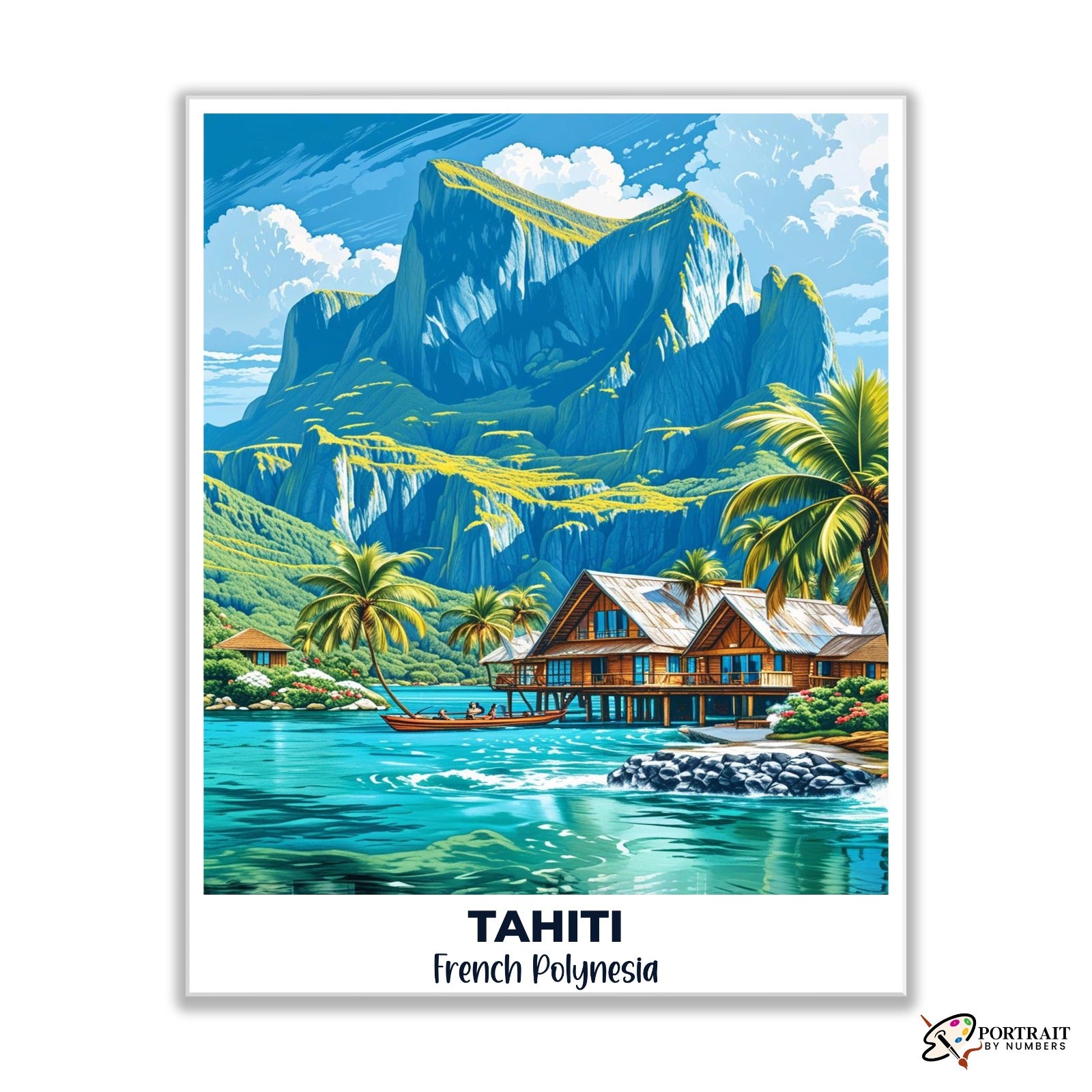 Tahiti - Travel Poster