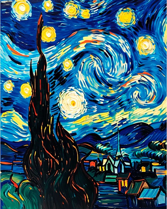 Whirling Night Skies