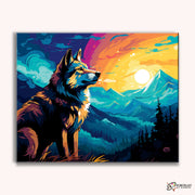 Wilderness Watcher -  Paint by Numbers Kit for Adults -  Portrait By Numbers