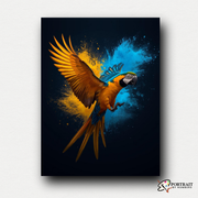 Wings of Color -  Paint by numbers Kit -  Portrait By Numbers