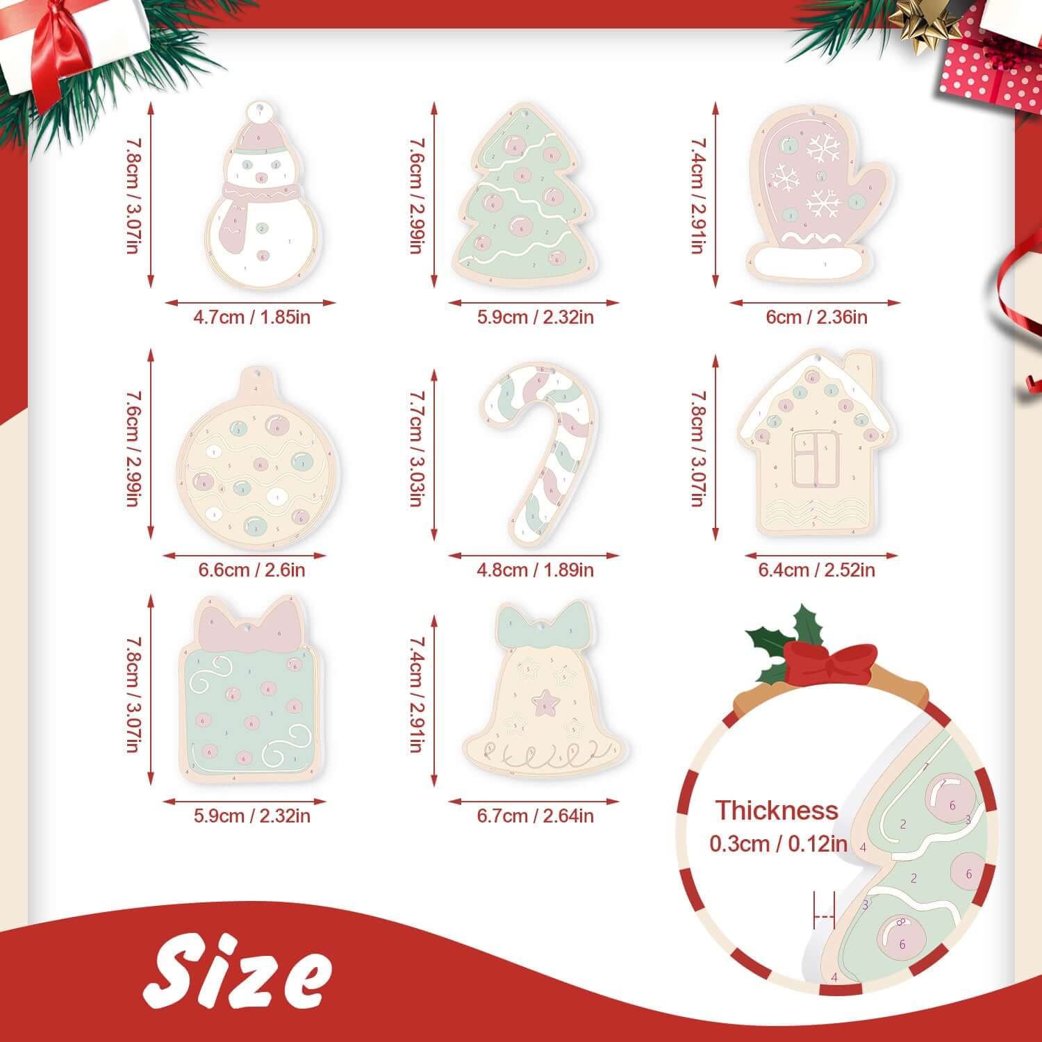 Winter Joy -  Paint by numbers Kit -  Portrait By Numbers