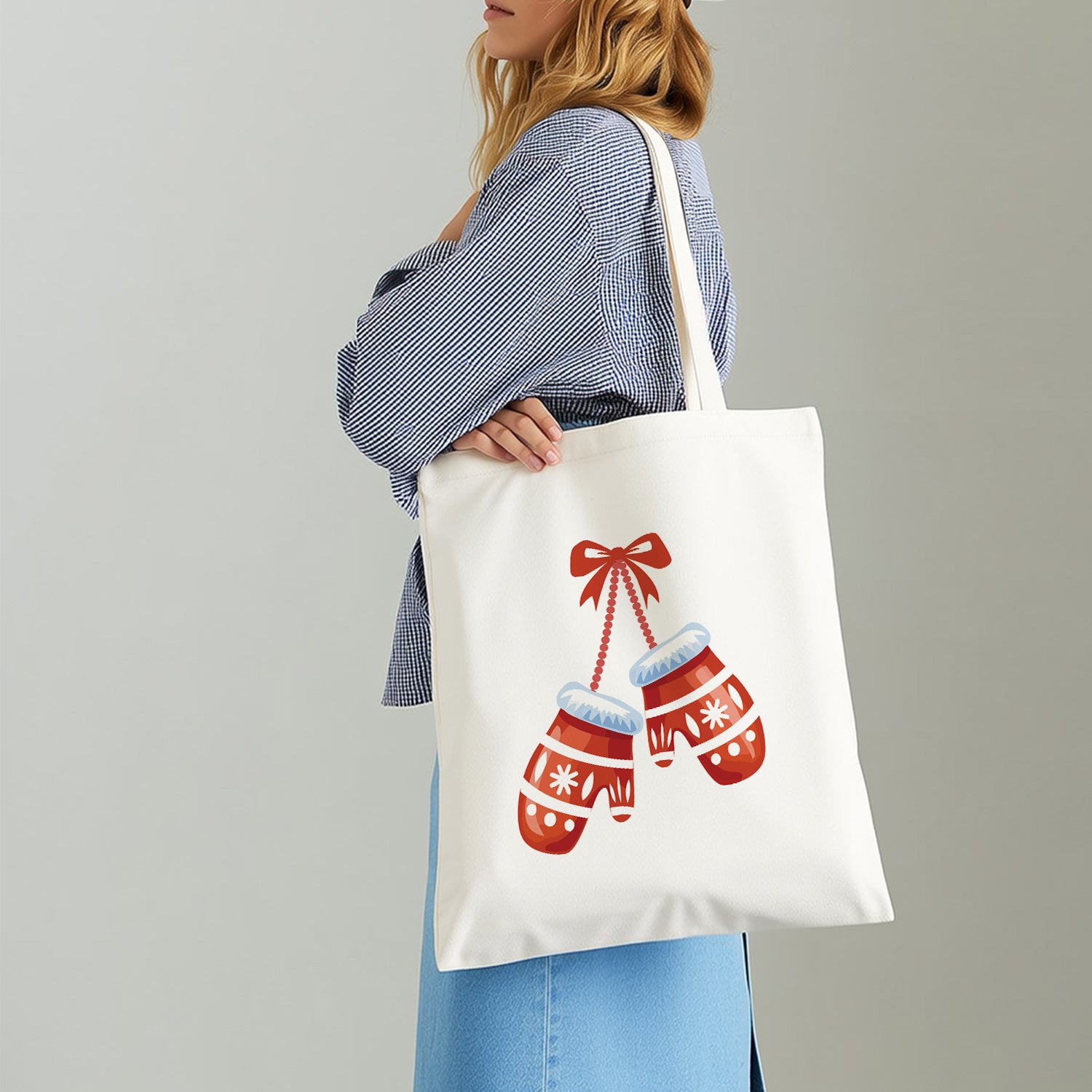 Winter Mittens Bag -  Paint by Numbers Kit for Adults -  Portrait By Numbers