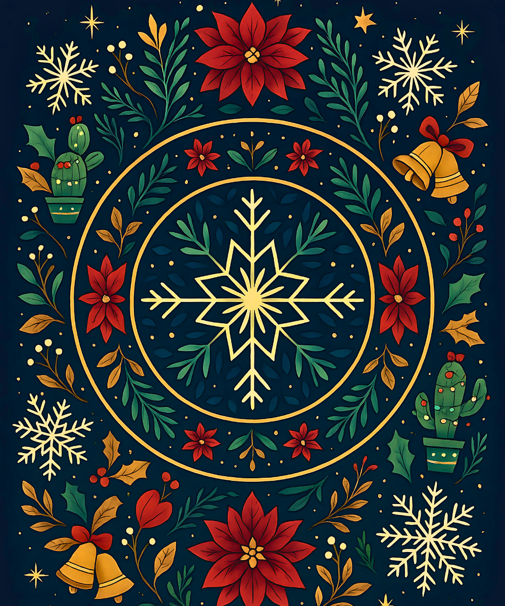 Winter Wishes (Mandala)