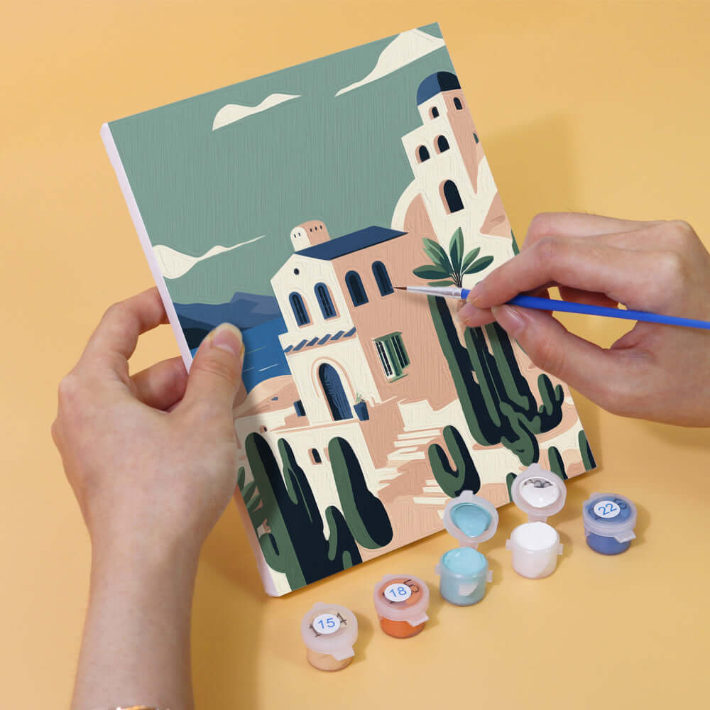 Wonderscape Minis (Set of 6) -  Paint by numbers Kit -  Portrait By Numbers