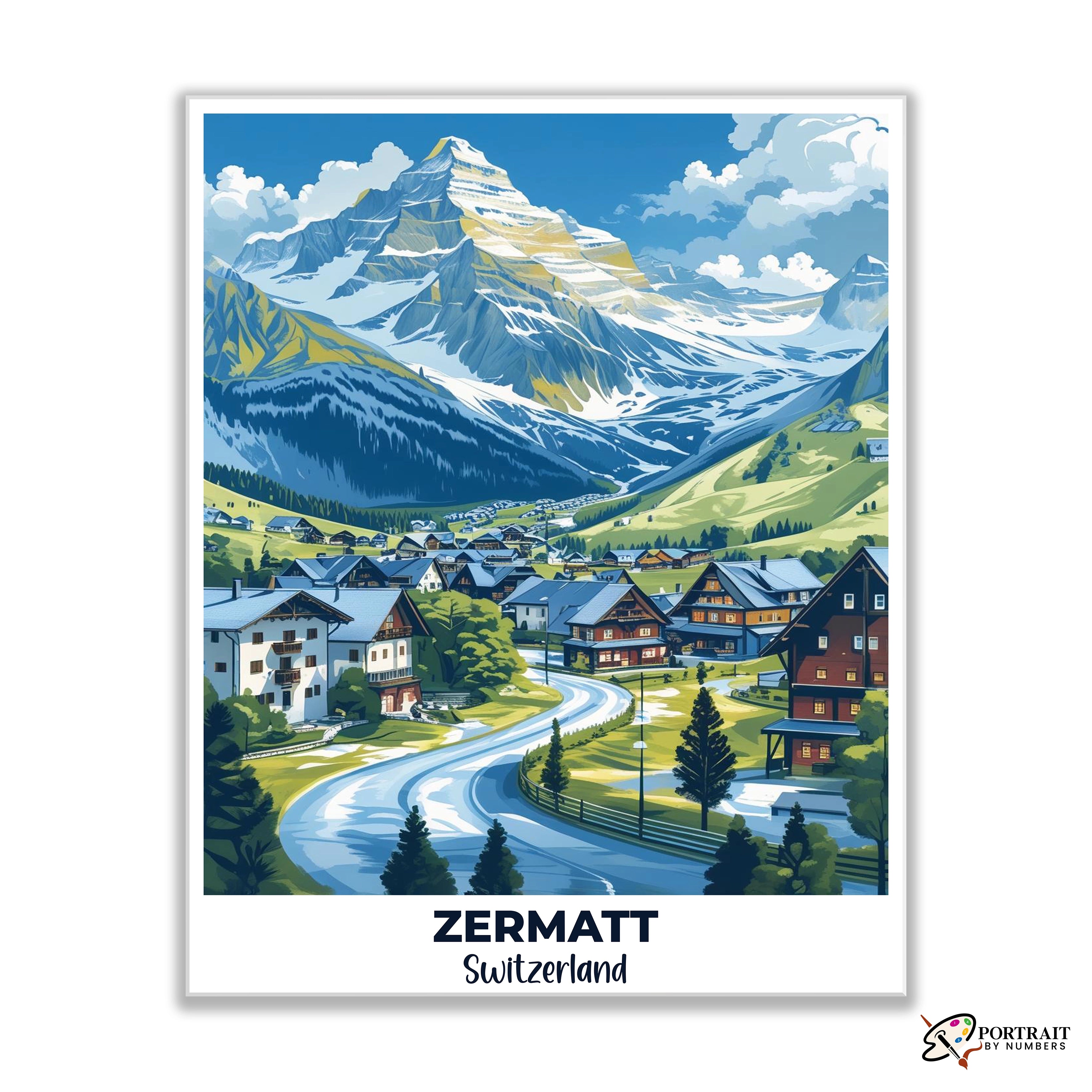 Zermatt Travel Poster