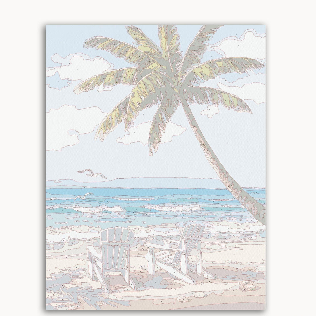 Chairs on Beach