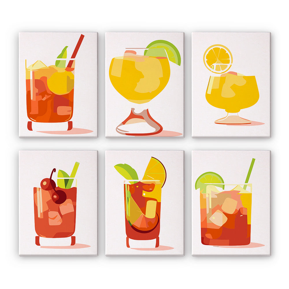 Citrus & Spirits Series (Set of 6)