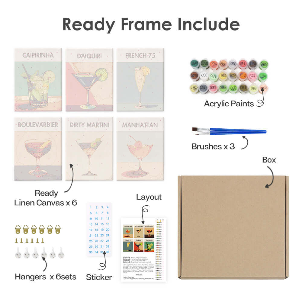 Sip & Shade (Set of 6)