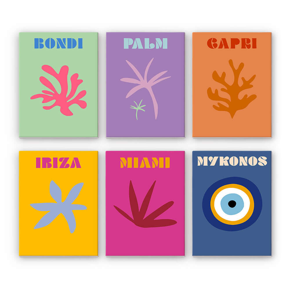 Coastline Crush (Set of 6)