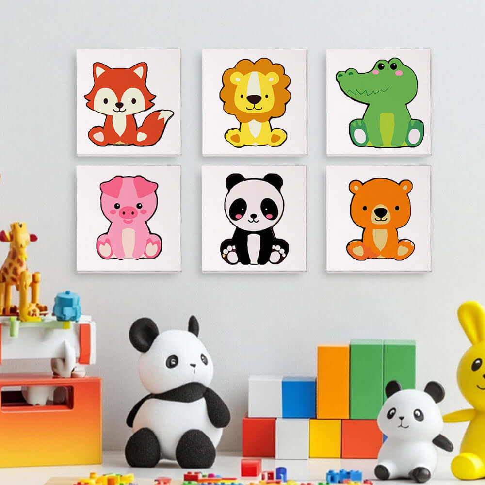 Cuddly Critters (Set of 6)