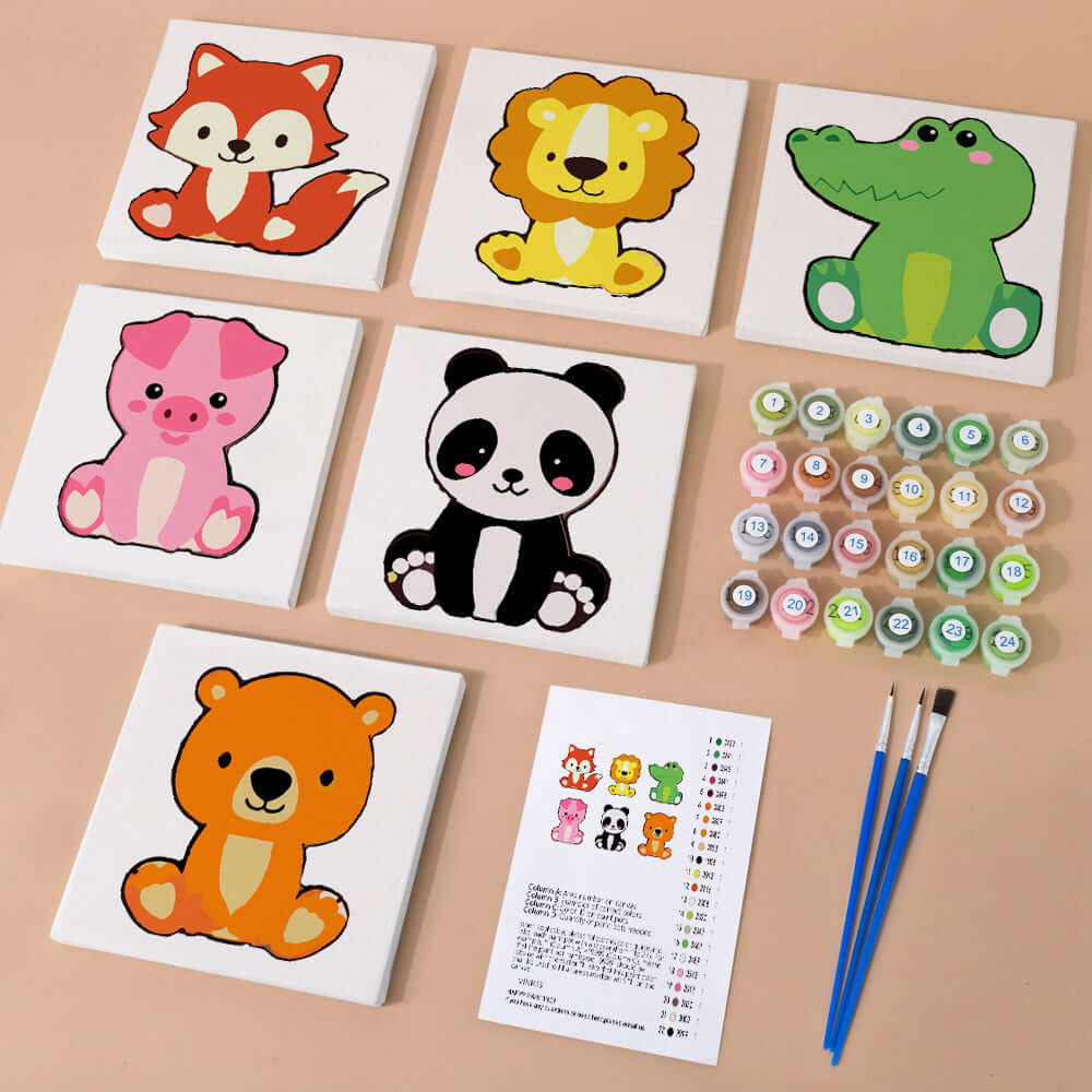 Cuddly Critters (Set of 6)