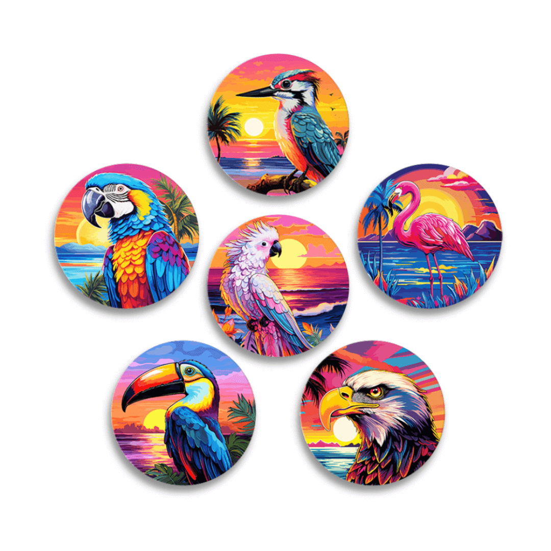 Tropical Wings (Set of 6)