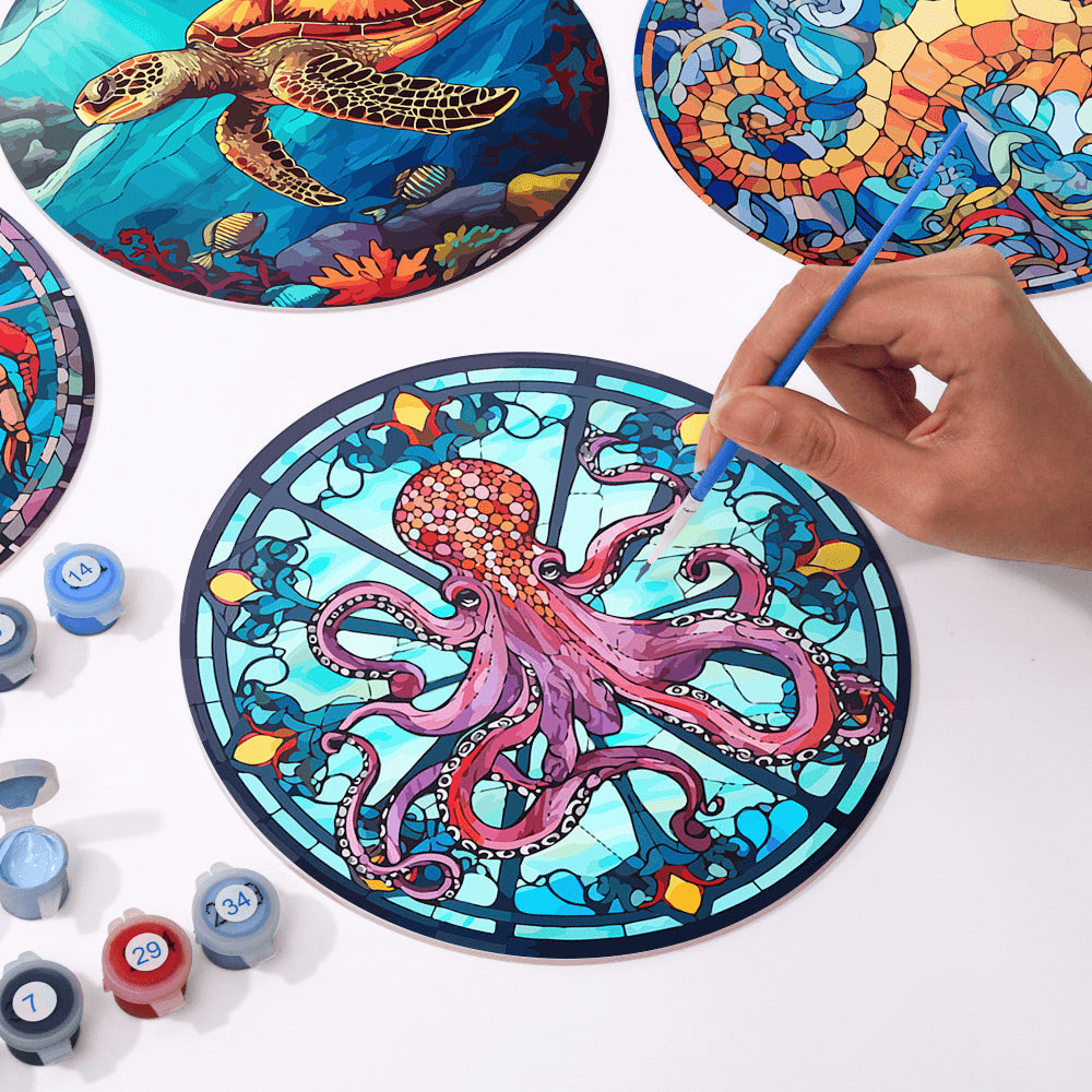 Sea Life (Set of 4)