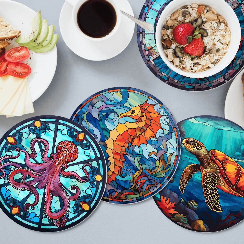 Sea Life (Set of 4)