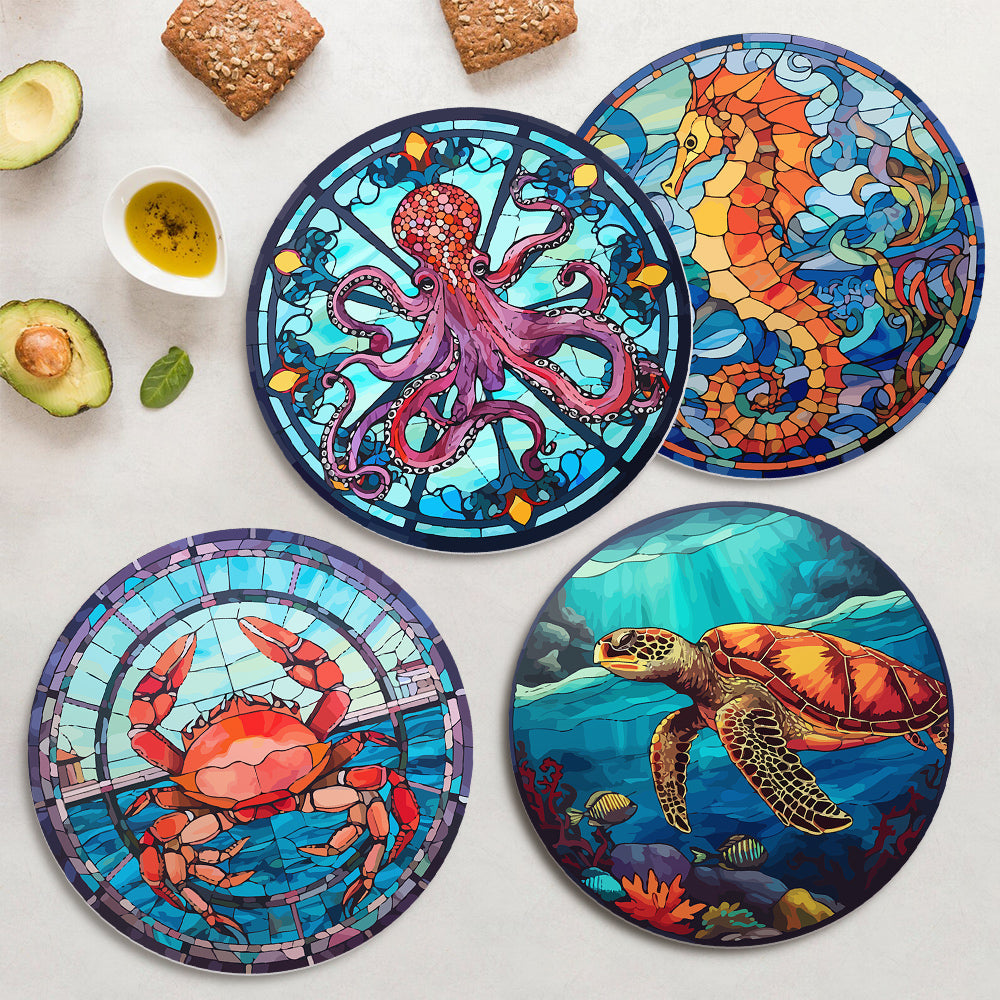 Sea Life (Set of 4)