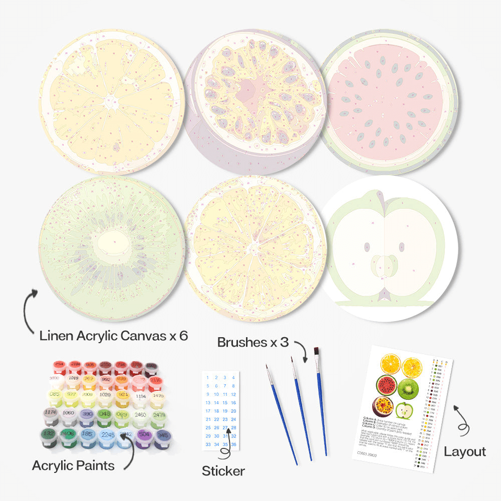 Fruit Splash (Set of 6)