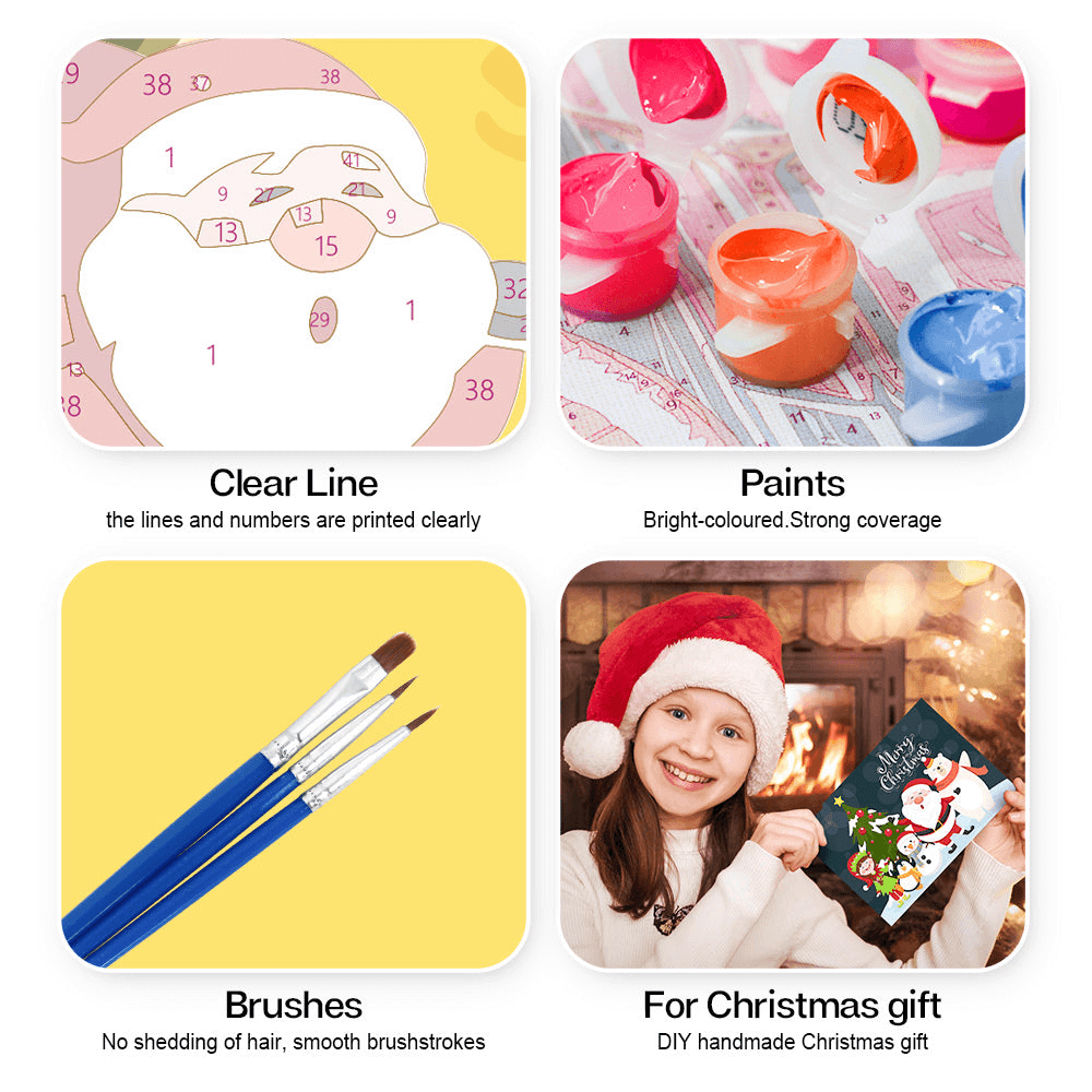 Holiday Greeting Cards | Christmas Cards | Portrait By Numbers