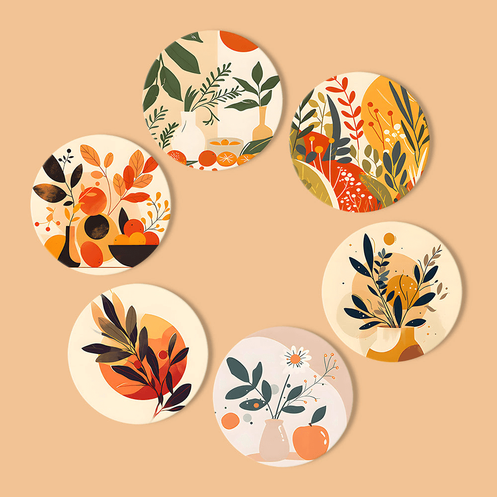 Earthy Elegance (Set of 6)