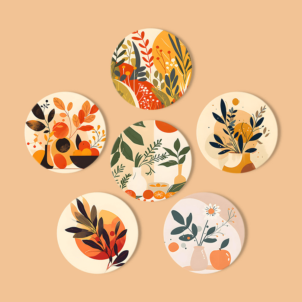Earthy Elegance (Set of 6)