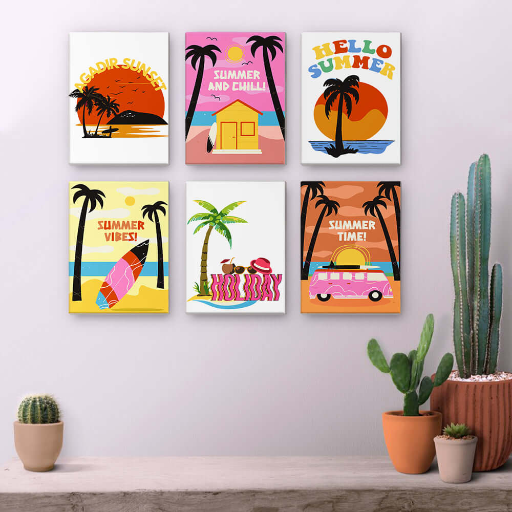 Sunset Vibes (Set of 6)