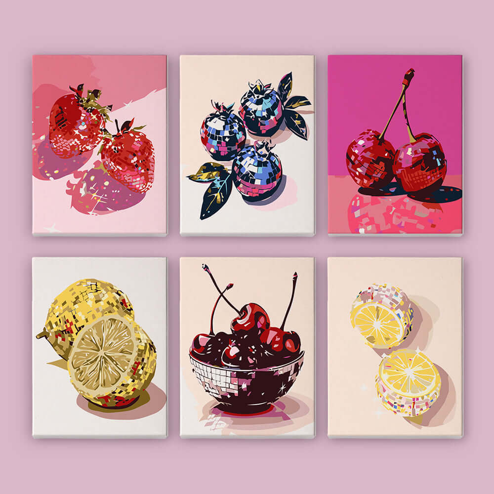 Disco Fruits (Set of 6)
