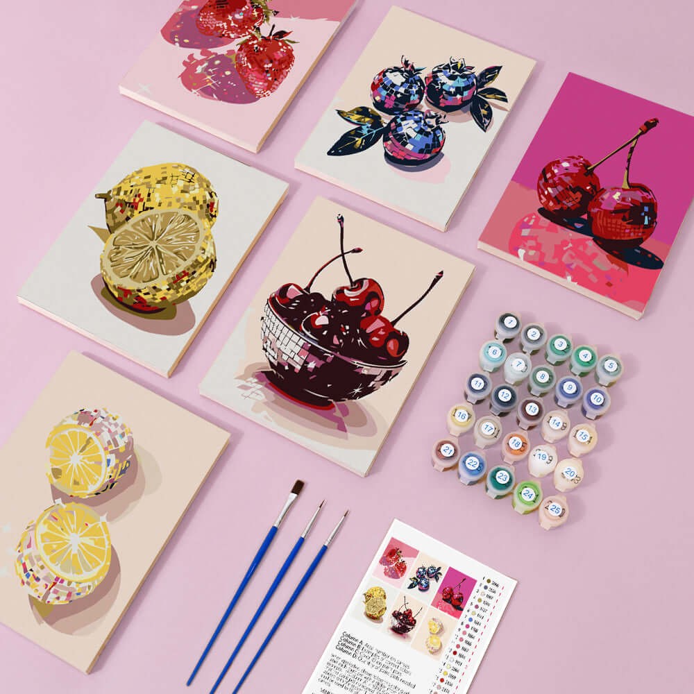 Disco Fruits (Set of 6)