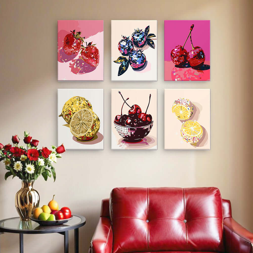Disco Fruits (Set of 6)
