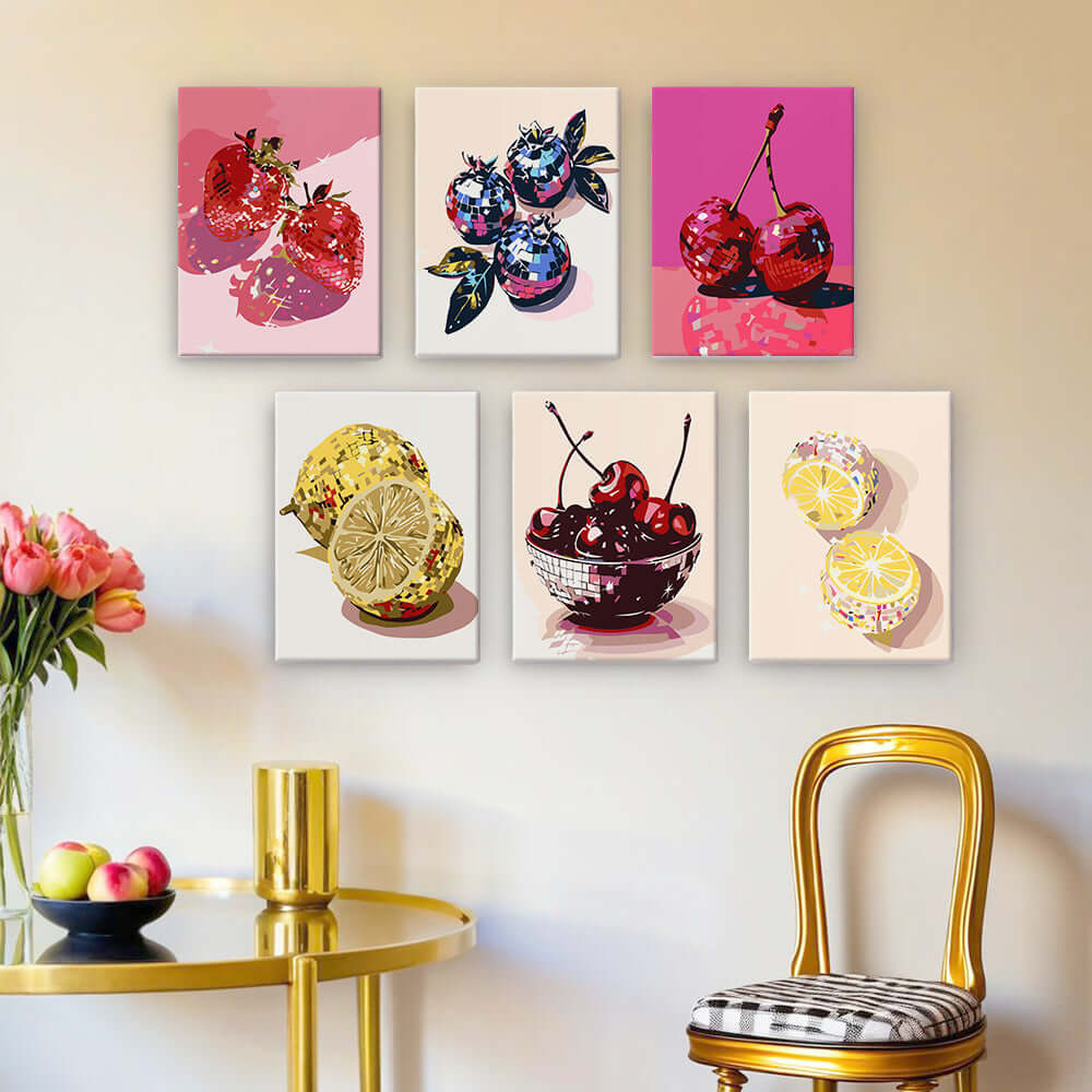 Disco Fruits (Set of 6)