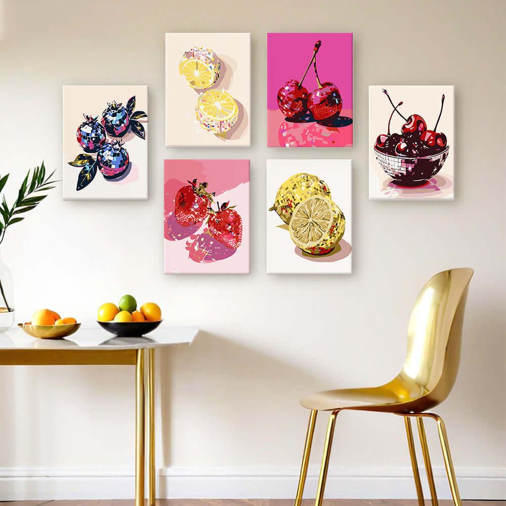 Disco Fruits (Set of 6)