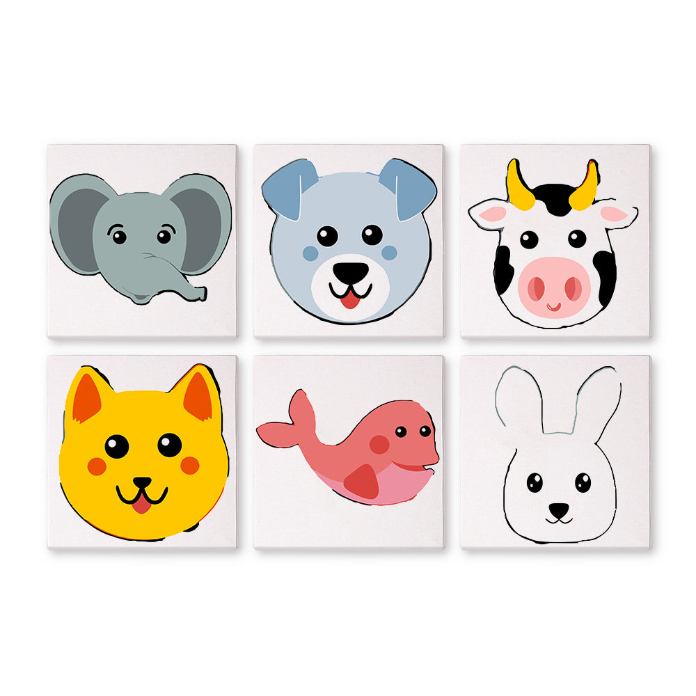 Little Faces Friends (Set of 6)