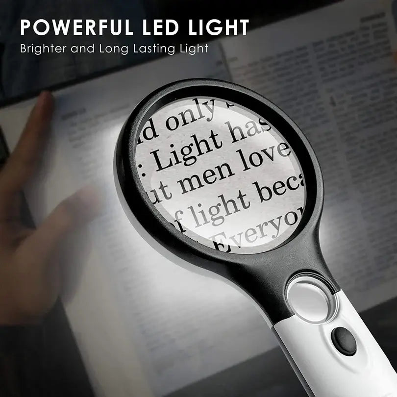 Handheld Magnifying Glass | Magnifying Glass | Portrait By Numbers