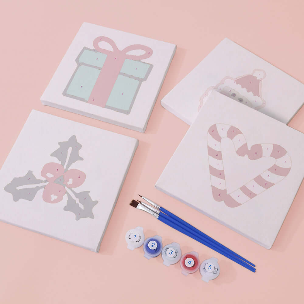 Yuletide Quads (Set of 4)