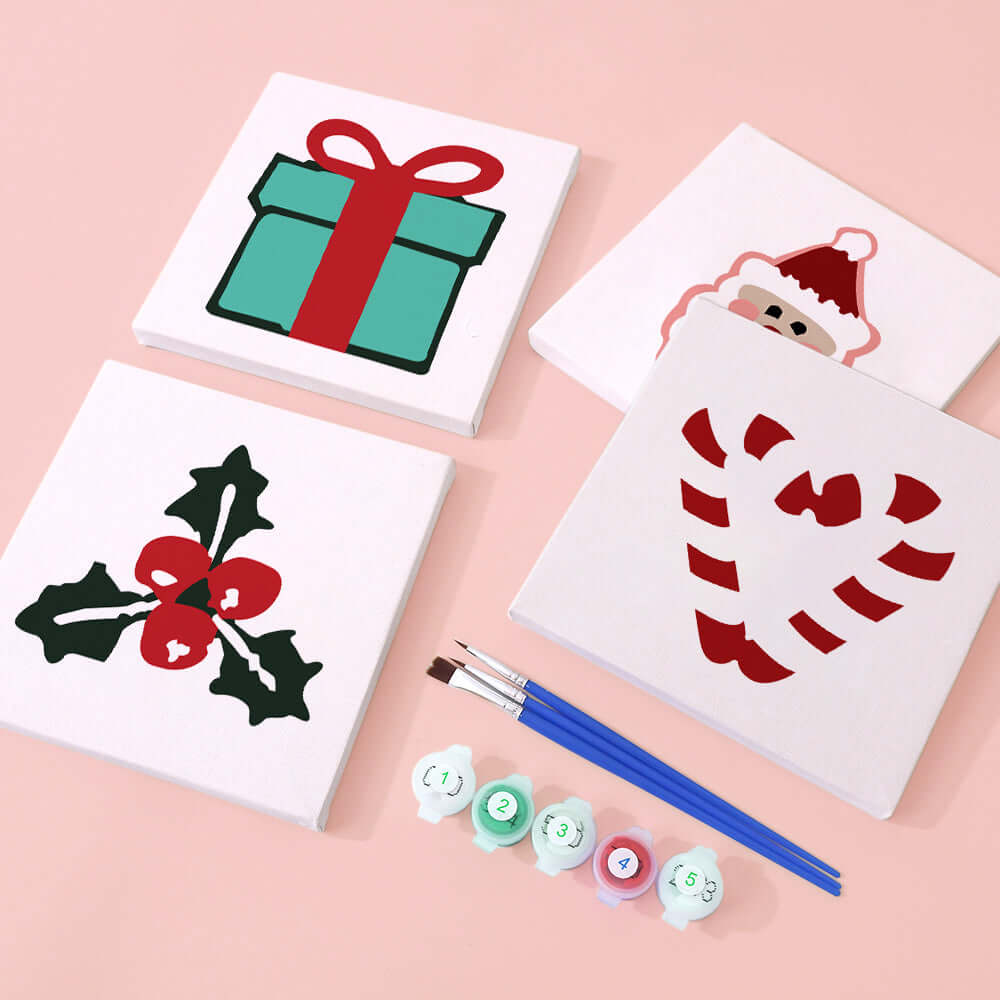 Yuletide Quads (Set of 4)