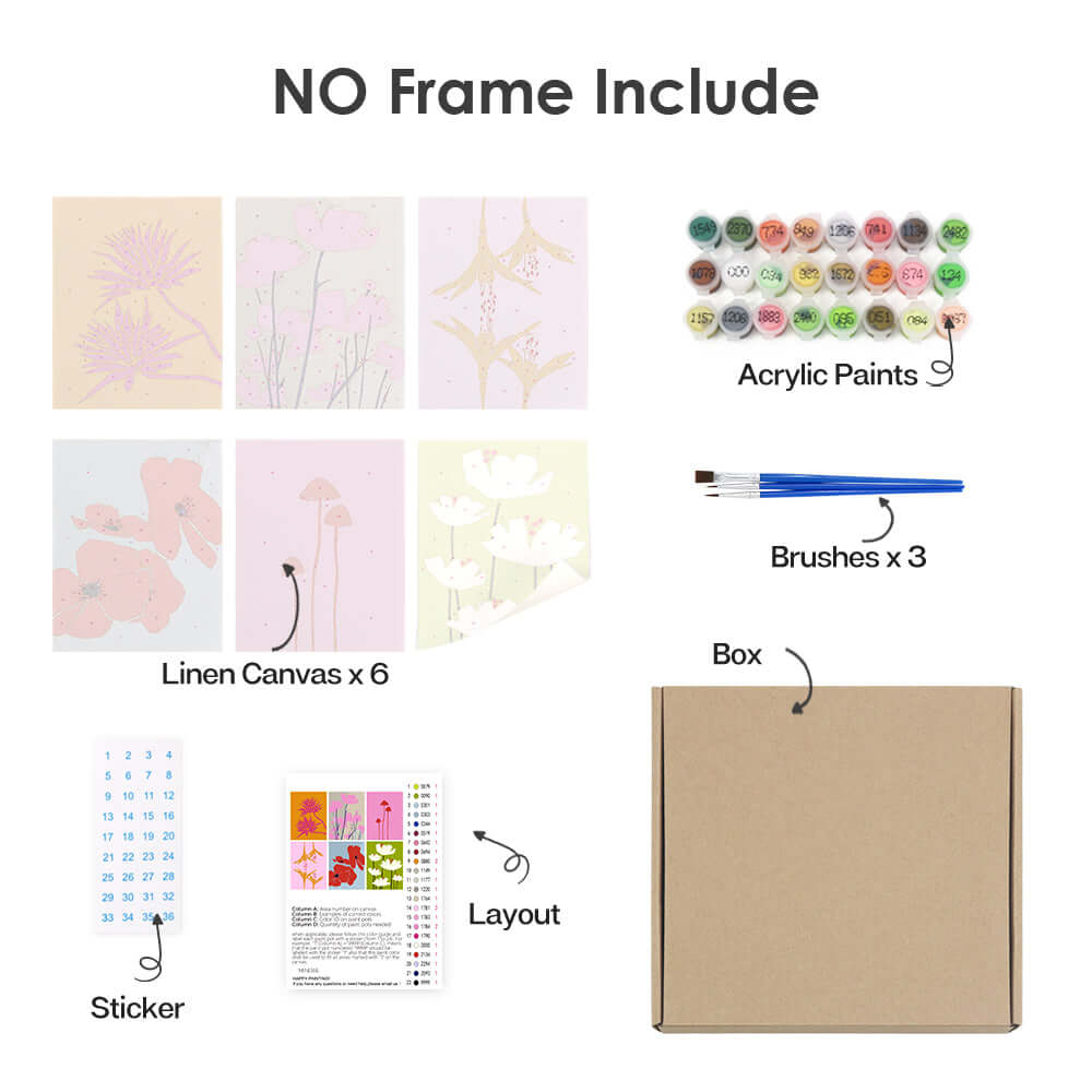 Blush Botanicals (Set of 6)